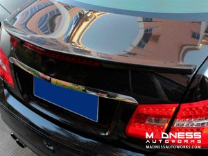 Mercedes-Benz W207 Coupe Rear Trunk Spoiler - Carbon Fiber Mercedes-Benz W207 Coupe Rear Trunk Spoiler - Carbon Fiber